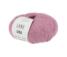 Pelote de laine et soie à tricoter Liza - Lang Yarns