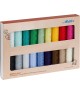 Set de 18 Bobines de Fils à Coudre Mettler Séralon : Qualité Supérieure pour Vos Projets Créatifs