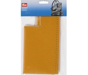 Fond de sac "Caroline" en cuir synthétique de Prym pour des créations uniques - Jaune Moutarde