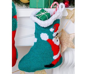 Chaussettes fantaisie Cheval de Noël dans la cheminée