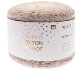 Creative COTTON DEGRADE 200 GR ! pour réaliser châle - RICO Design