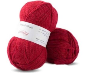 Pelote de laine à tricoter PHIL LOOPING - 100 GR - Phildar - certifié Oeko-Tex