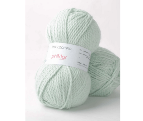 Pelote de laine à tricoter PHIL LOOPING - 100 GR - Phildar - certifié Oeko-Tex