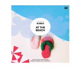   Livre Creative Bubble AT THE BEACH - Rico Design