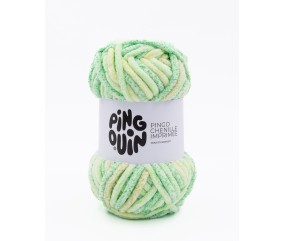 Fil velours 100GR à tricoter PINGO CHENILLE IMPRIMEE - Pingouin - certifié Oeko-Tex