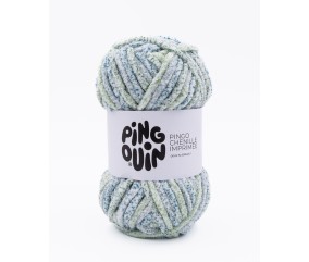 Fil velours 100GR à tricoter PINGO CHENILLE IMPRIMEE - Pingouin - certifié Oeko-Tex