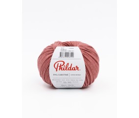 Pelote Phil Cabotine - Fil à tricoter d'été doux et légèrement blanchi - Phildar