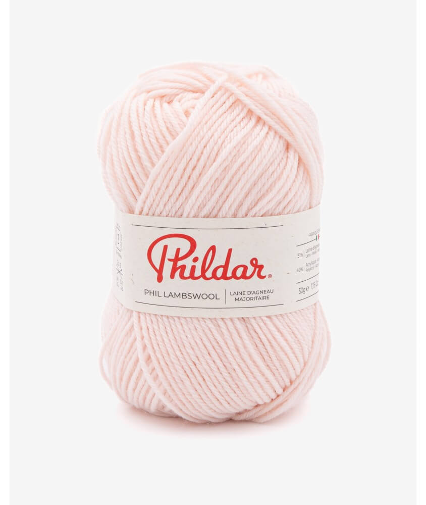 Pelote de laine d'Agneau à tricoter Phil Lambswool - Phildar Pelote de laine d'Agneau à tricoter Phil Lambswool - Phildar
