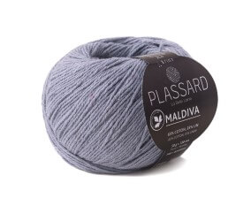 Pelote de Coton et Lin à tricoter Maldiva - Plassard