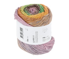 Coton à tricoter et à crocheter QUATTRO DEGRADE - 100GR - Lang Yarns
