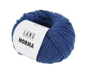 Pelote de coton à tricoter Norma - Lang Yarns