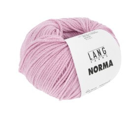 Pelote de coton à tricoter Norma - Lang Yarns