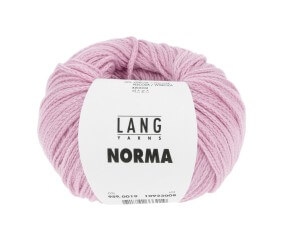 Pelote de coton à tricoter Norma - Lang Yarns
