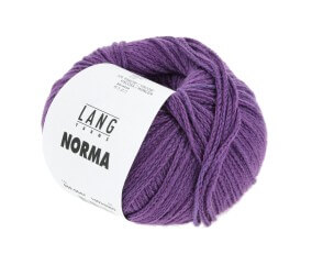 Pelote de coton à tricoter Norma - Lang Yarns