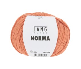 Pelote de coton à tricoter Norma - Lang Yarns