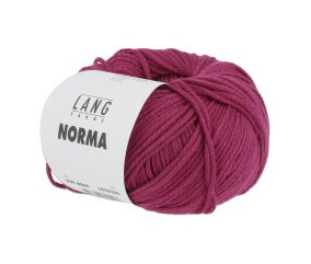 Pelote de coton à tricoter Norma - Lang Yarns