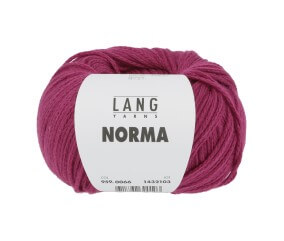 Pelote de coton à tricoter Norma - Lang Yarns