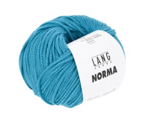Pelote de coton à tricoter Norma - Lang Yarns