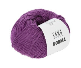 Pelote de coton à tricoter Norma - Lang Yarns