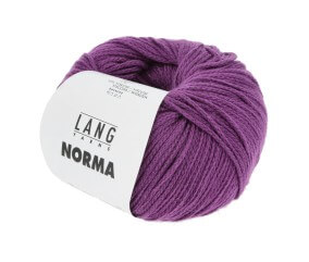 Pelote de coton à tricoter Norma - Lang Yarns