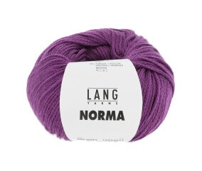 Pelote de coton à tricoter Norma - Lang Yarns