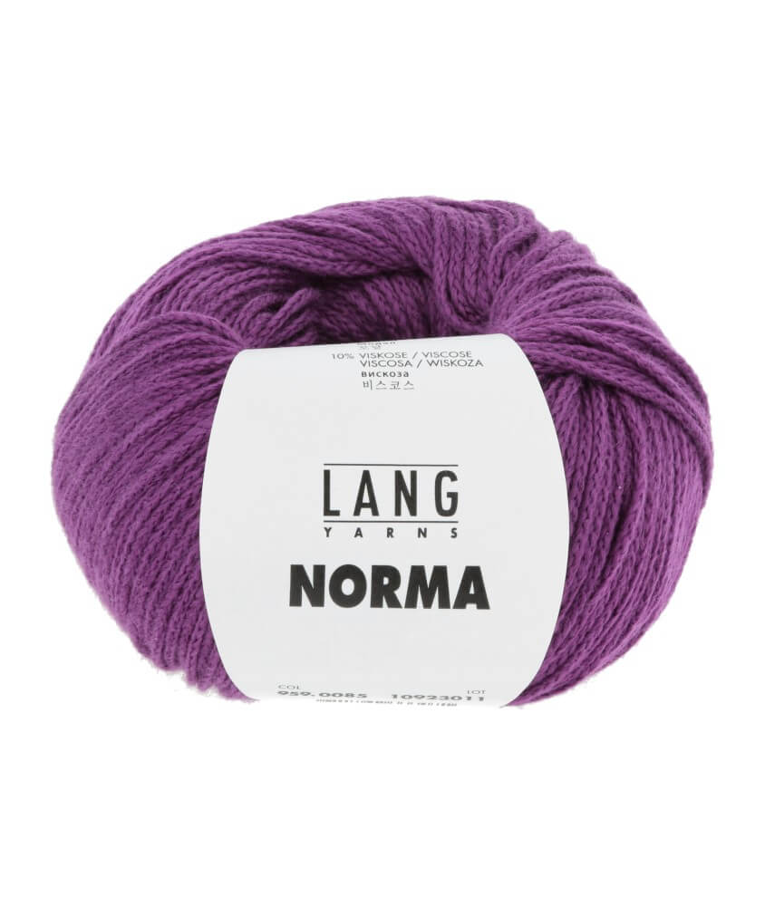 Pelote de coton à tricoter Norma - Lang Yarns