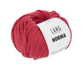 Pelote de coton à tricoter Norma - Lang Yarns