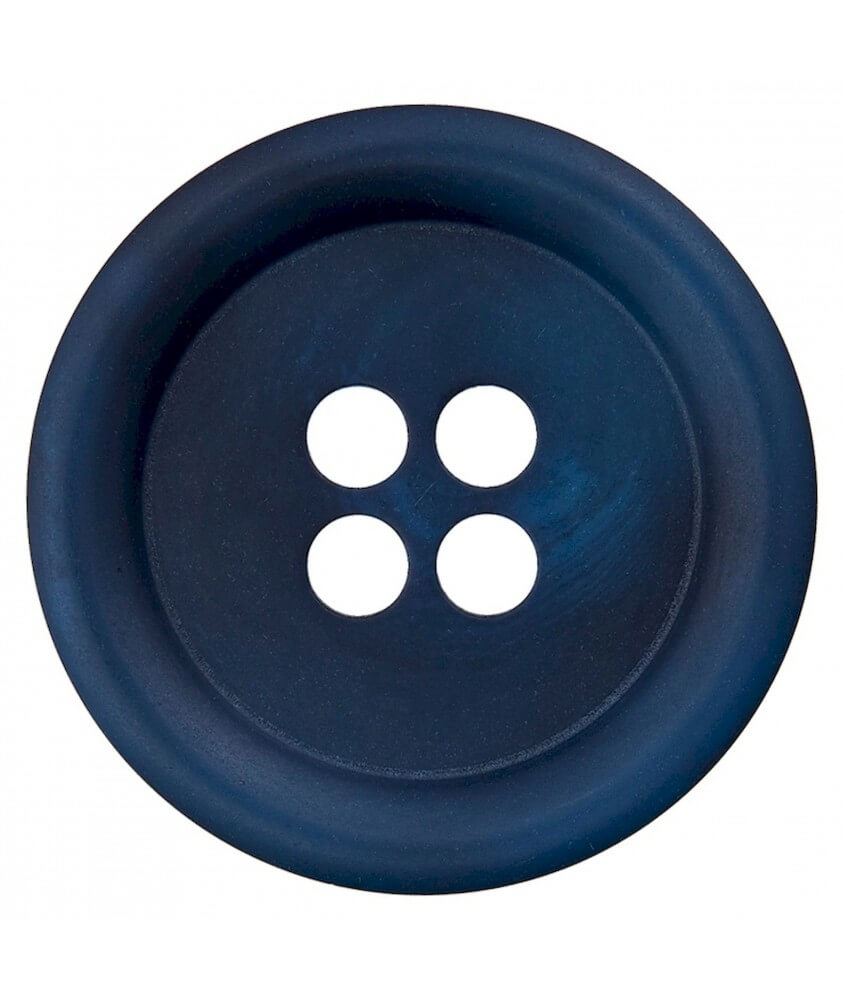 Carte de 2 boutons classique chiné à rebord 4 trous 23mm - Prym
