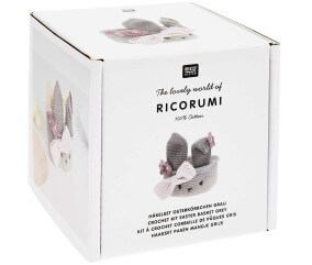 Kits à crocheter Ricorumi - Corbeilles de Pâques - Rico Design