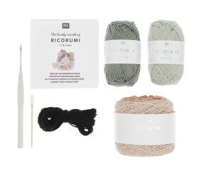 Kits à crocheter Ricorumi - Corbeilles de Pâques - Rico Design