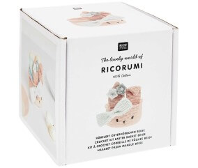 Kits à crocheter Ricorumi - Corbeilles de Pâques - Rico Design