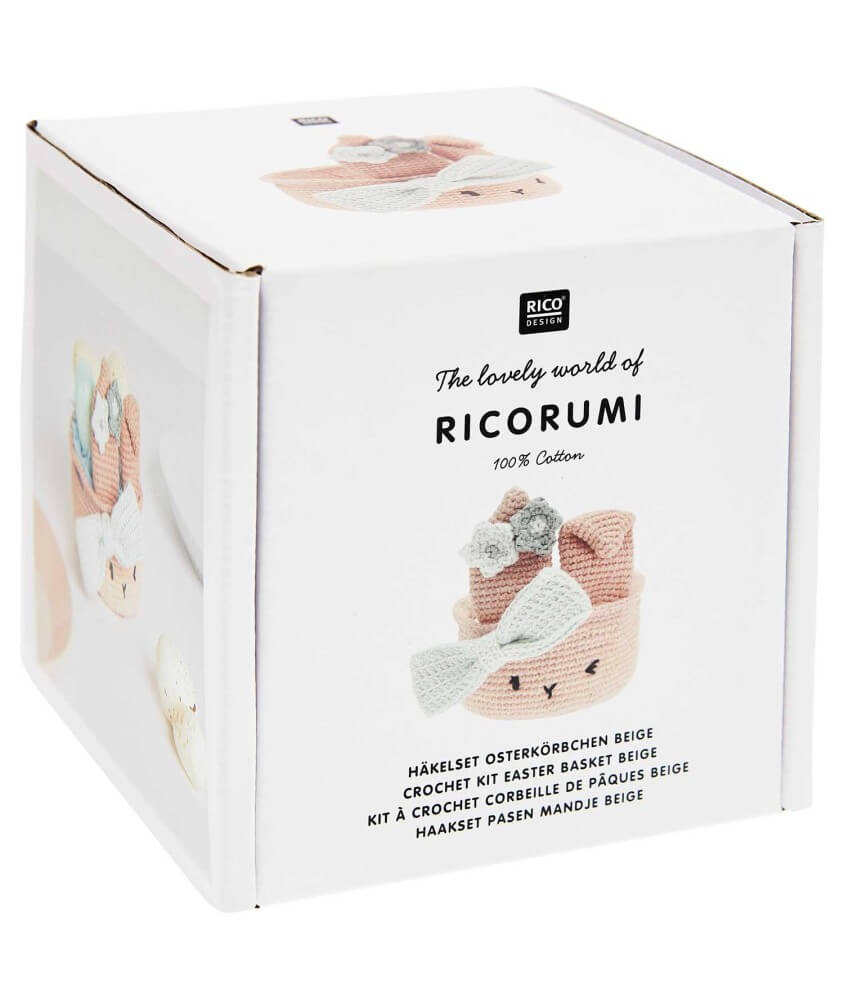Kits à crocheter Ricorumi - Corbeilles de Pâques - Rico Design