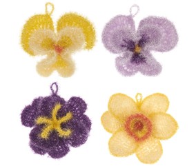 Kit crochet CREATIVE BUBBLE - Fleurs de Printemps - Rico Design