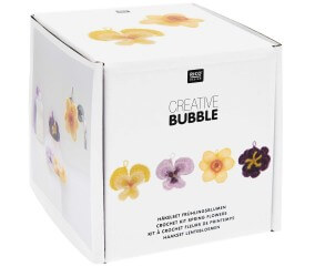 Kit crochet CREATIVE BUBBLE - Fleurs de Printemps - Rico Design