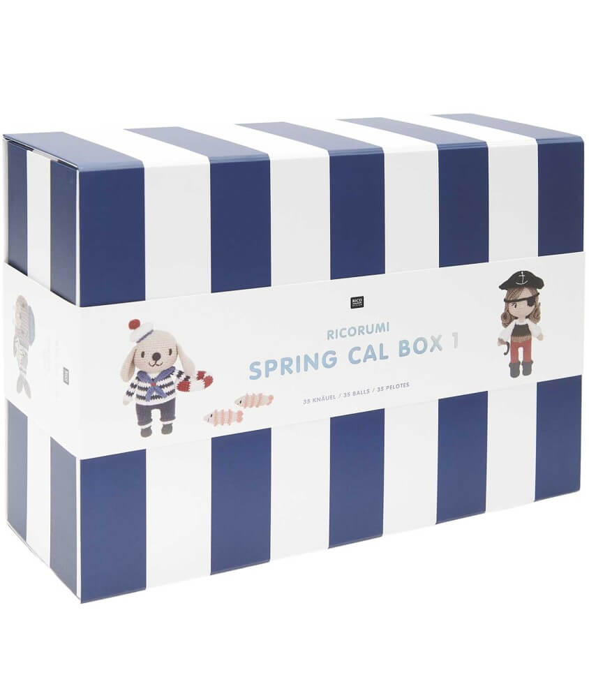 Coffret Ricorumi Spring CAL 2024 - Kit numéro 1 - Rico Design