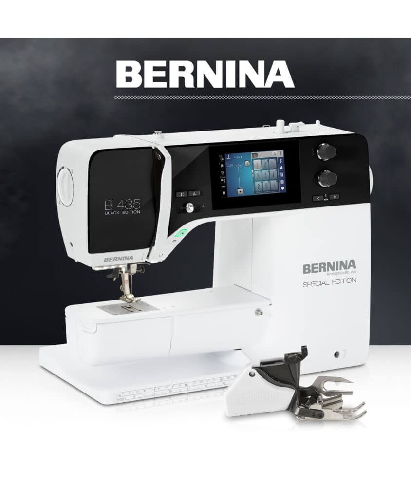 Machine à coudre BERNINA B435 Black Edition - Bernina - Garantie 5 ans