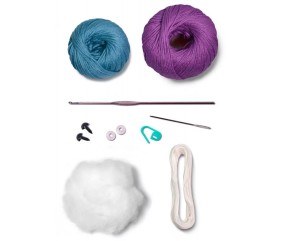 Kit Amigurumi Bébé Stégosaure- Circulo