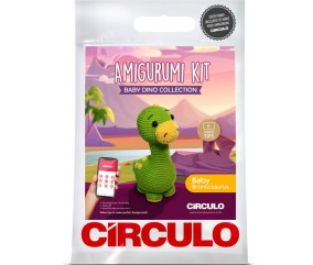 Kit Amigurumi Bébé Brontosaure - Circulo