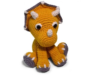 Kit Amigurumi Bébé Tricératops - Circulo