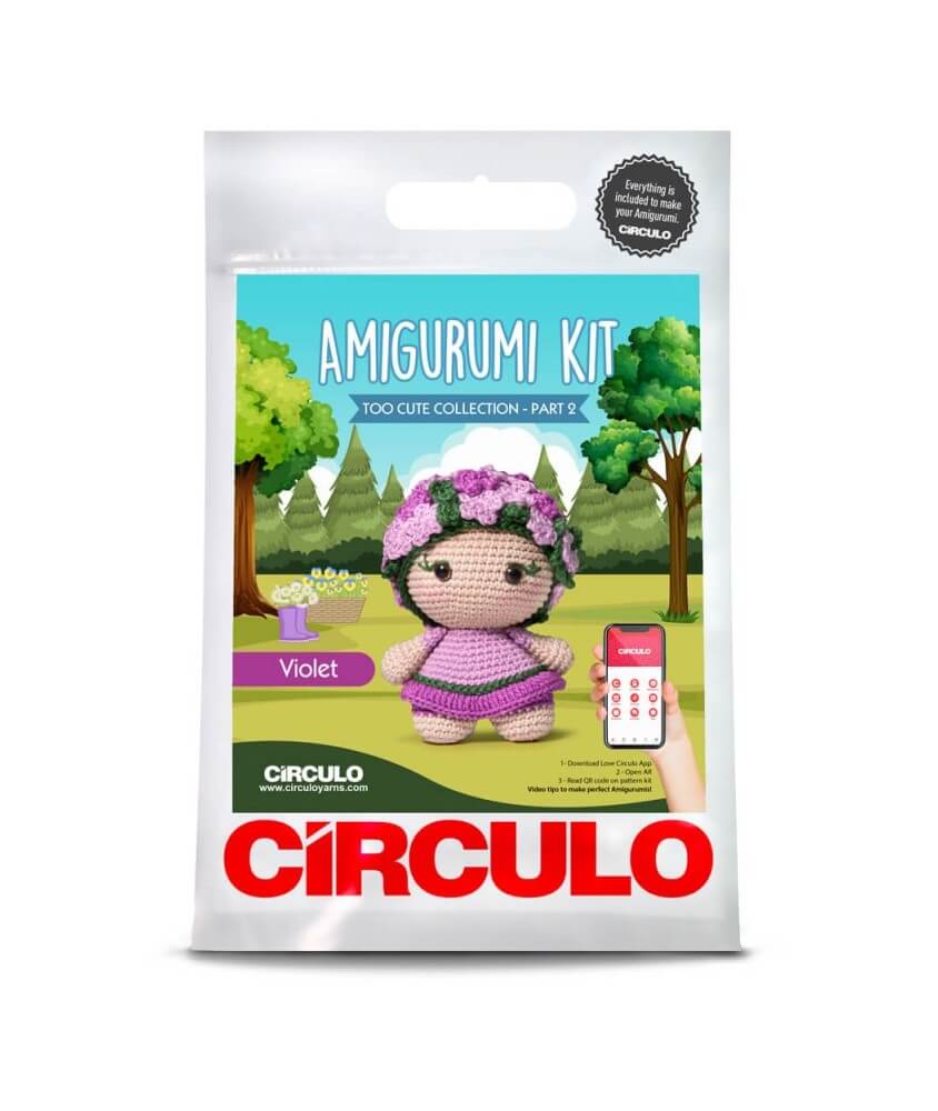 Kit Amigurumi Violette - Circulo