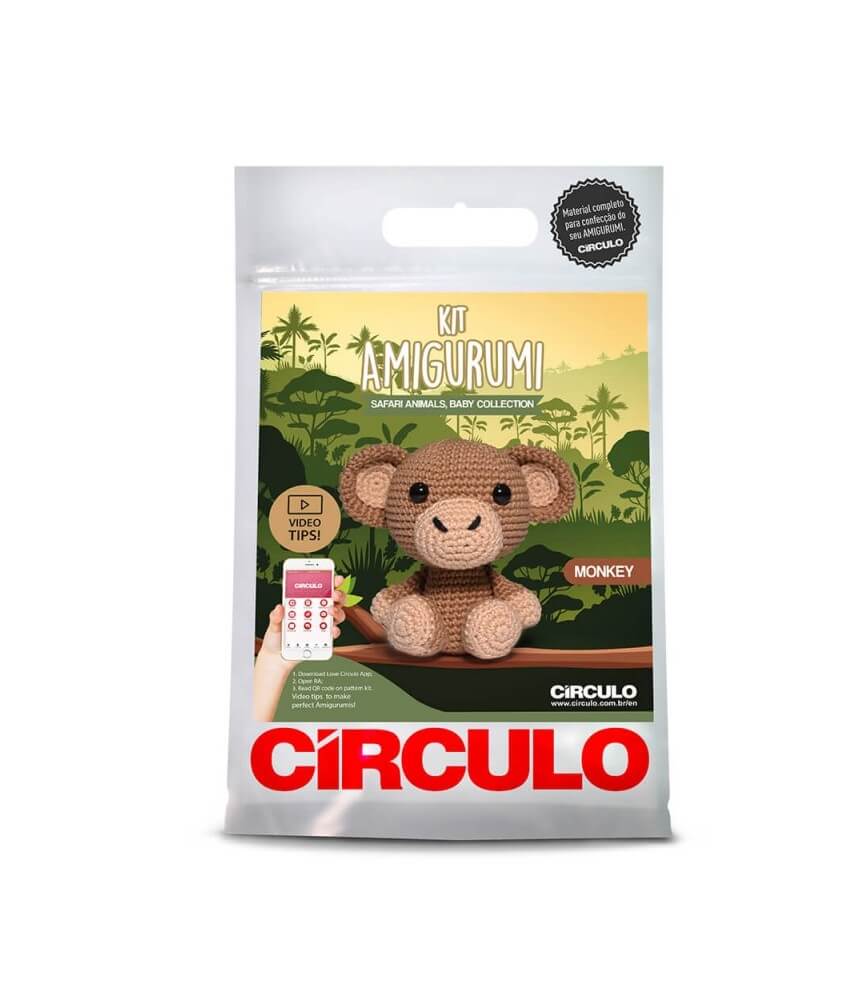 Kit Amigurumi Singe - Circulo