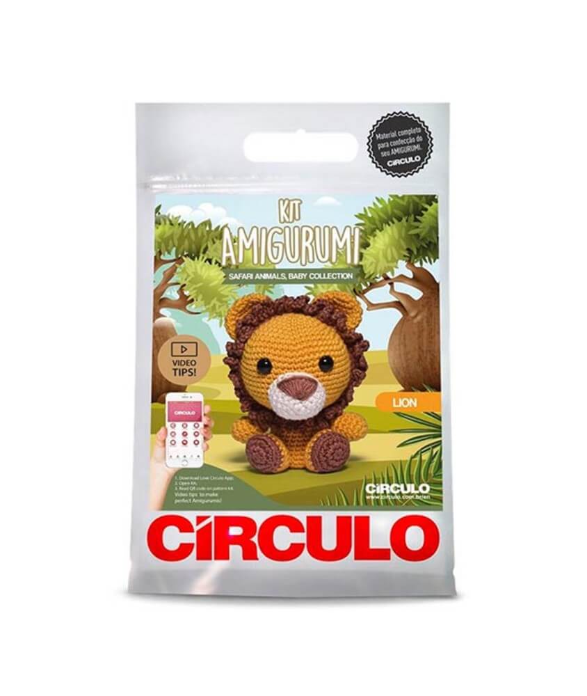 Kit Amigurumi Lion - Circulo