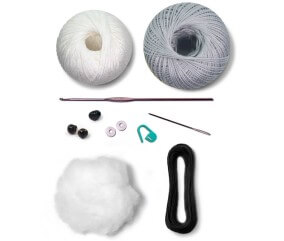 Kit Amigurumi Chat Persan - Circulo