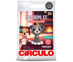 Kit Amigurumi Chat Persan - Circulo