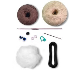 Kit Amigurumi Chat Siamois - Circulo