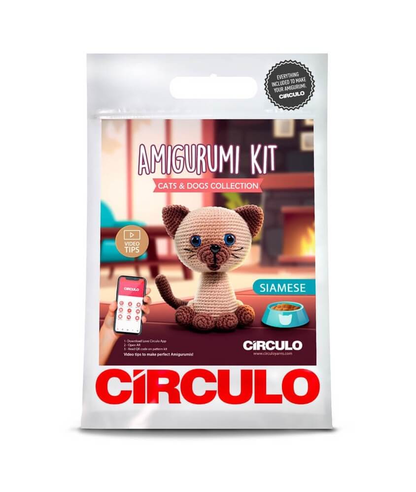 Kit Amigurumi Chat Siamois - Circulo