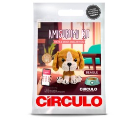 Kit Amigurumi Beagle - Circulo