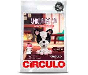 Kit Amigurumi Bouledog Français - Circulo