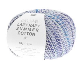 Pelote de coton à tricoter Creative LAZY HAZY SUMMER COTTON - Rico Design