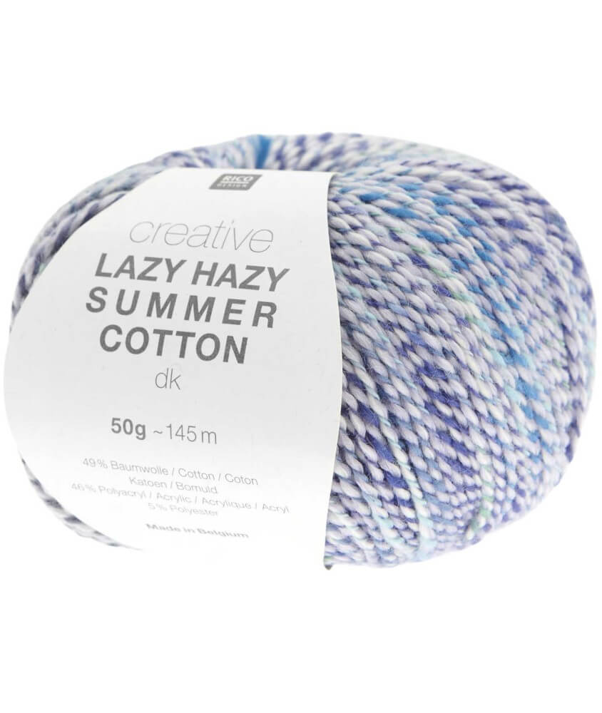 Pelote de coton à tricoter Creative LAZY HAZY SUMMER COTTON - Rico Design